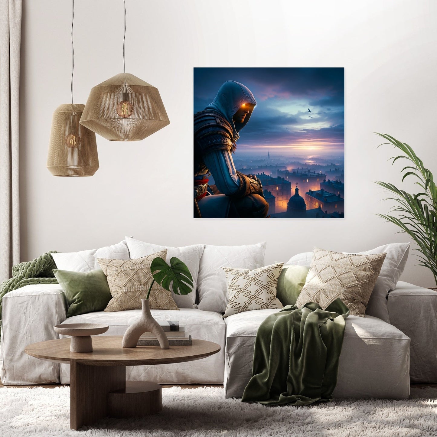 Twilight Vigil Canvas