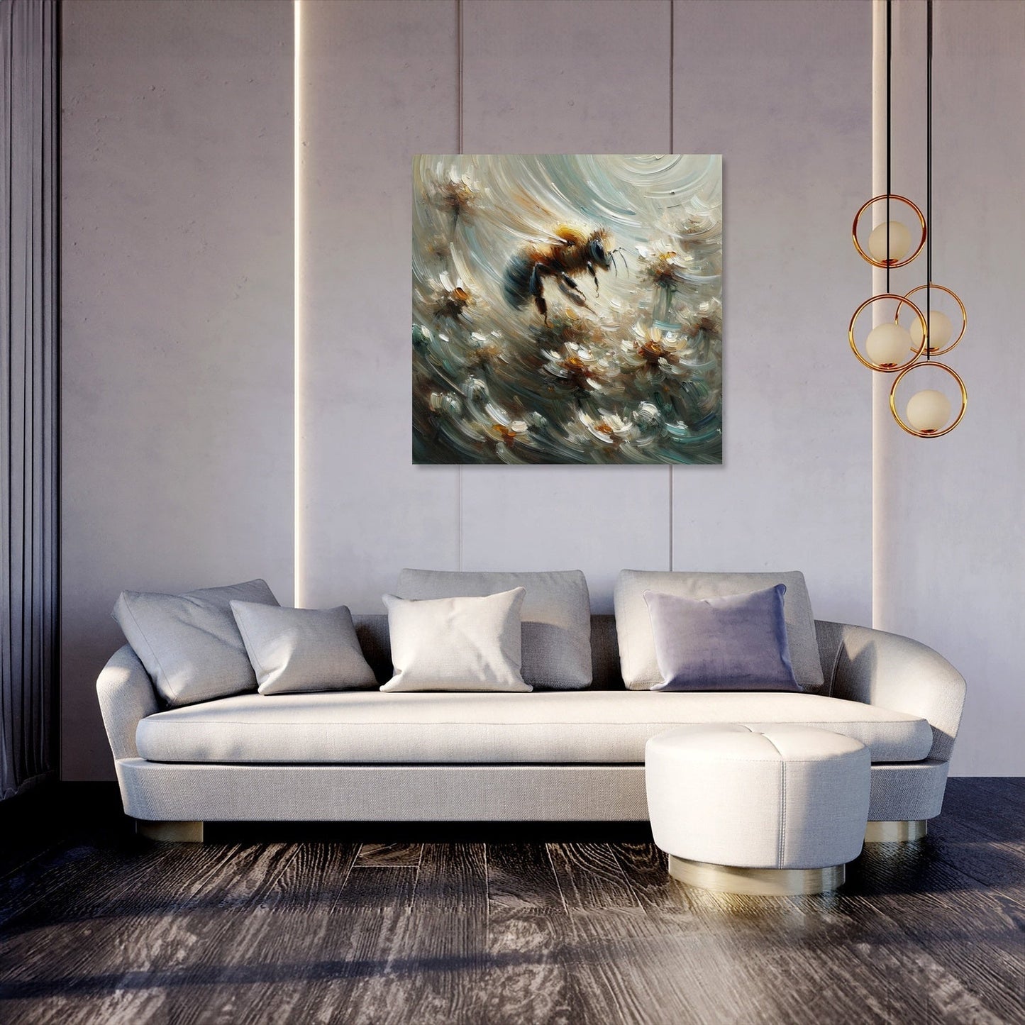 Whirlwind Dance Bee Canvas