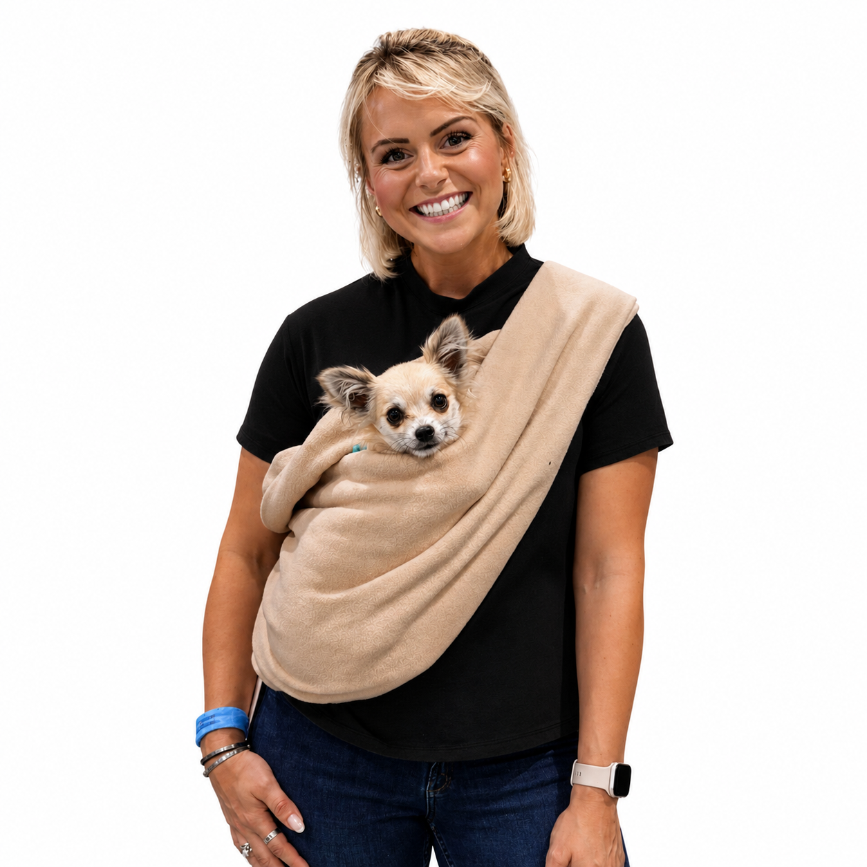 Standard Size Fleece Dog Sling Carriers - Ready to Ship