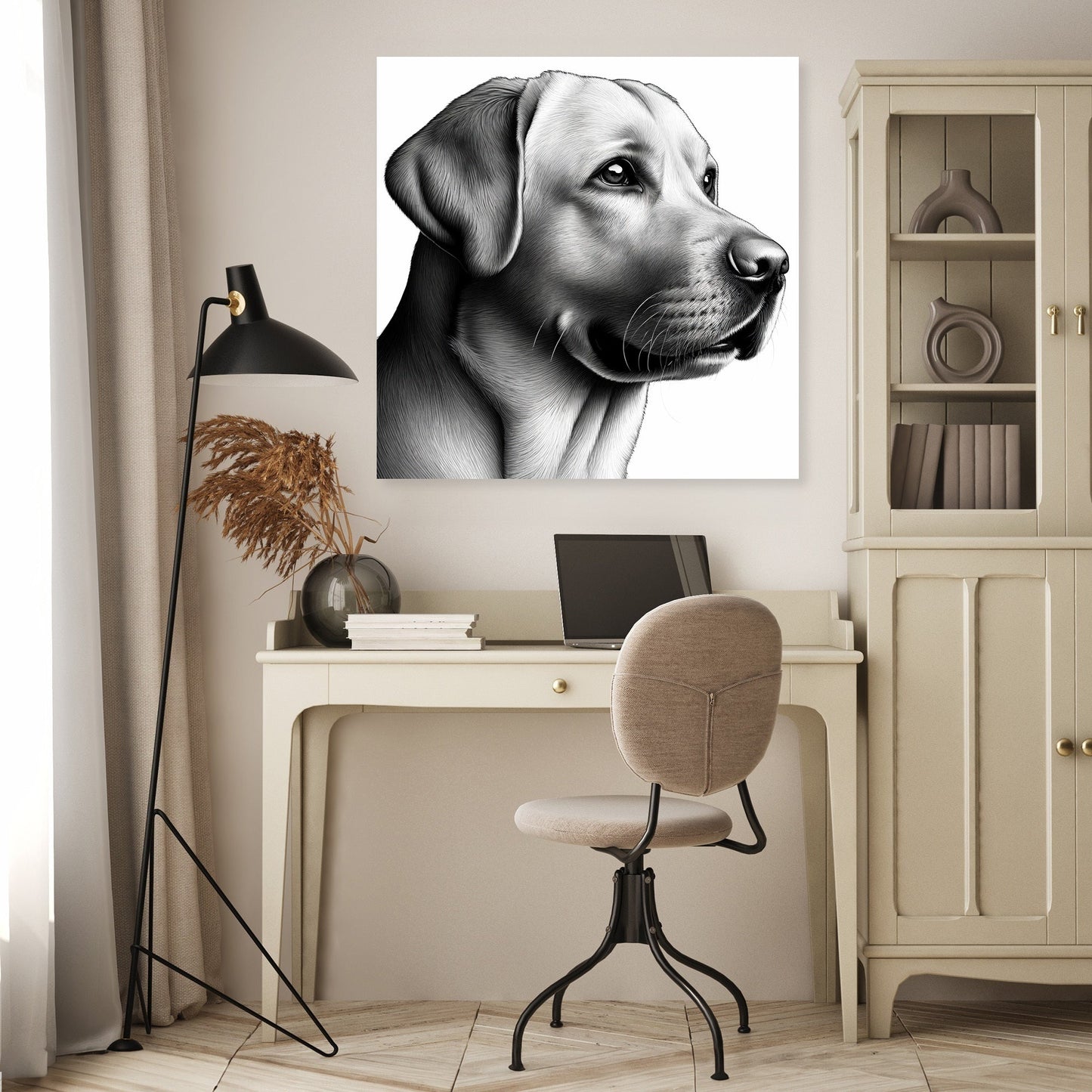 Loyal Gaze Canvas