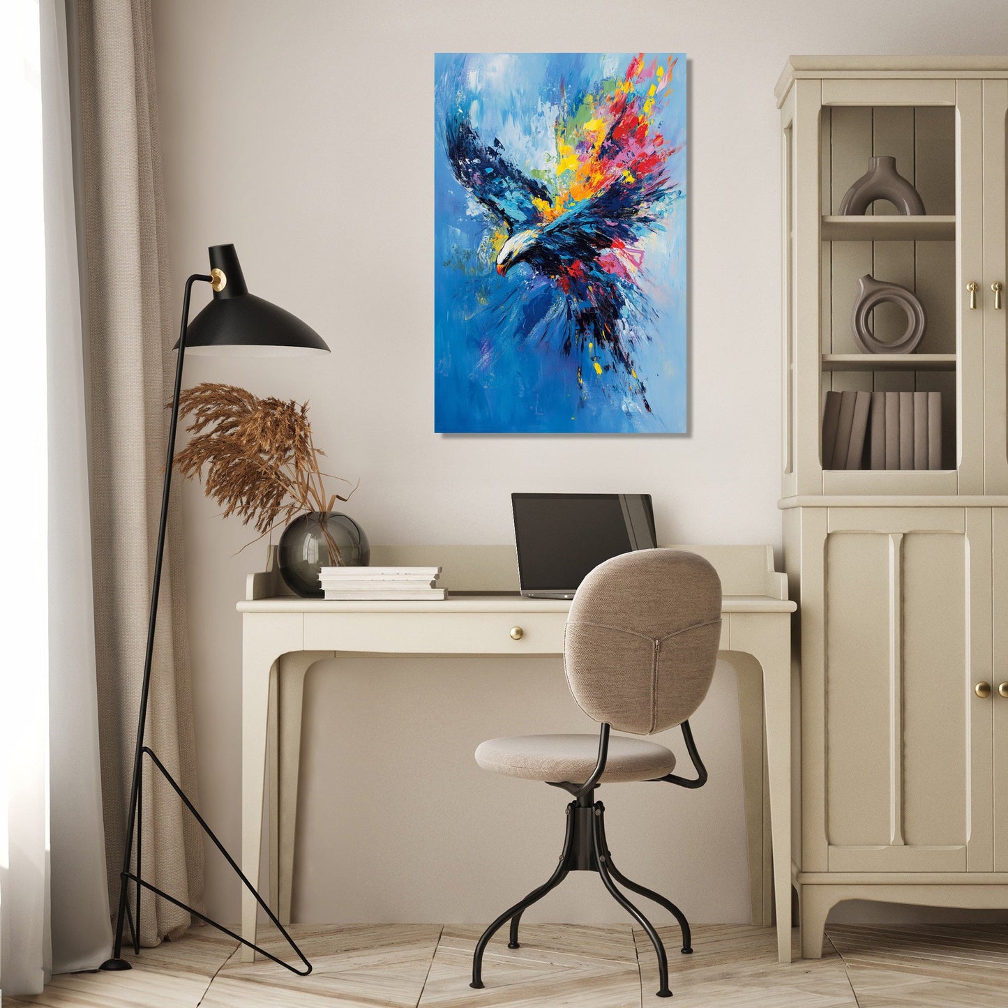 Majestic Eagle Sky Canvas
