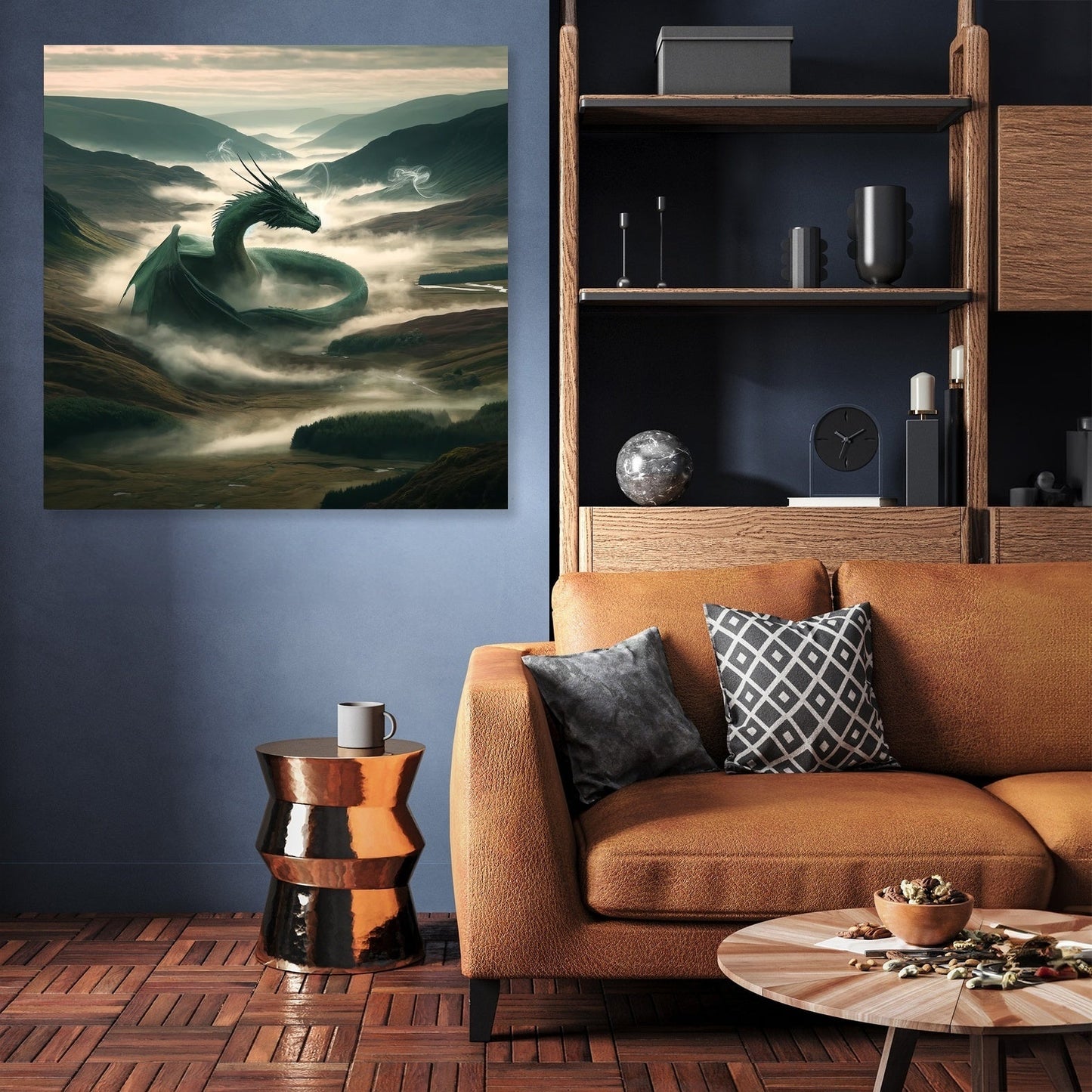 Mist of the Highlands Canvas