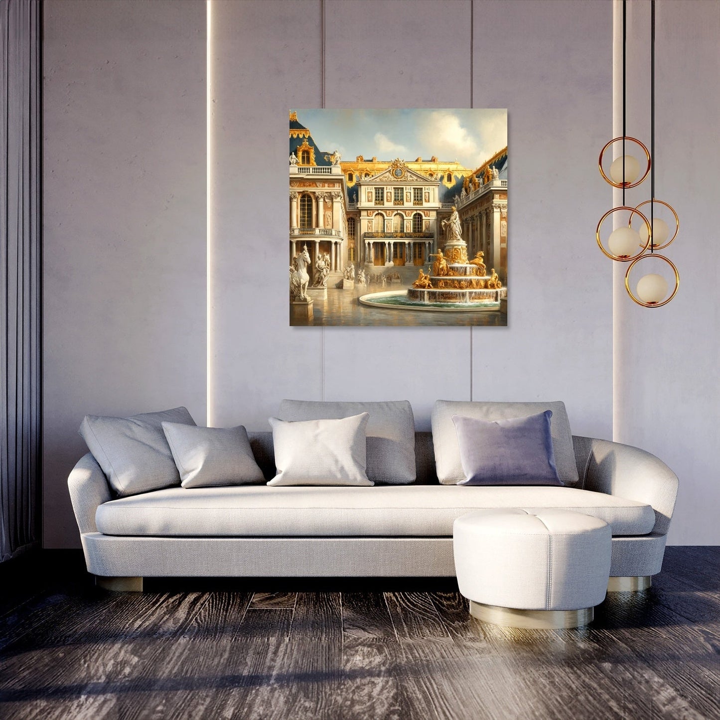 Versailles Grandeur of Paris Canvas