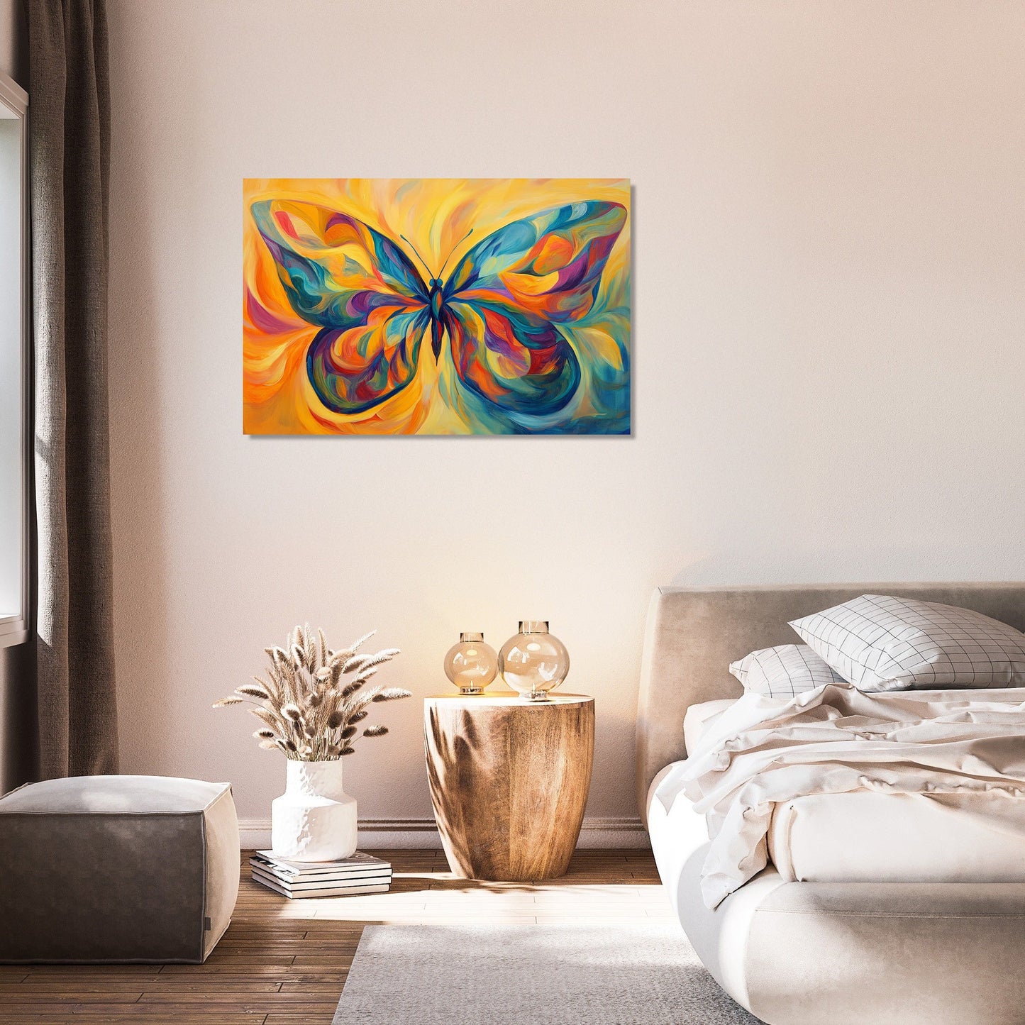 Whirling Butterfly Wings Canvas