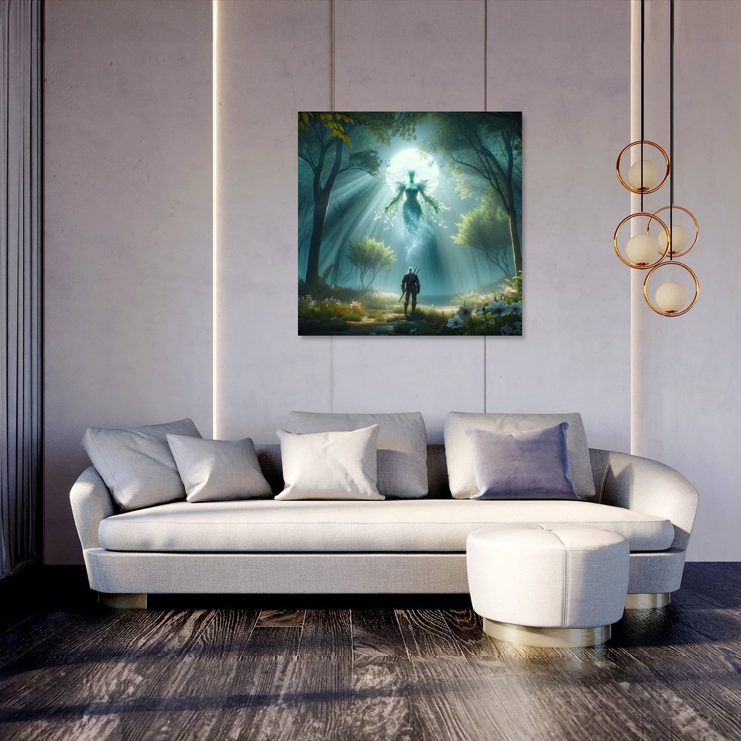 Moonlit Spirit Canvas