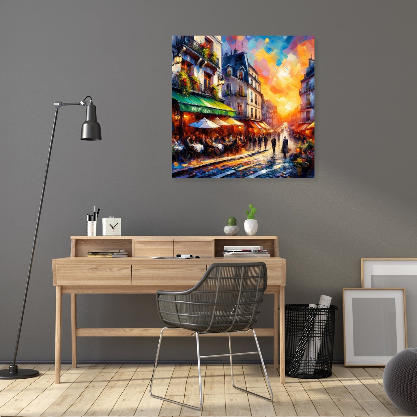 Whispers of Montmartre Paris Canvas