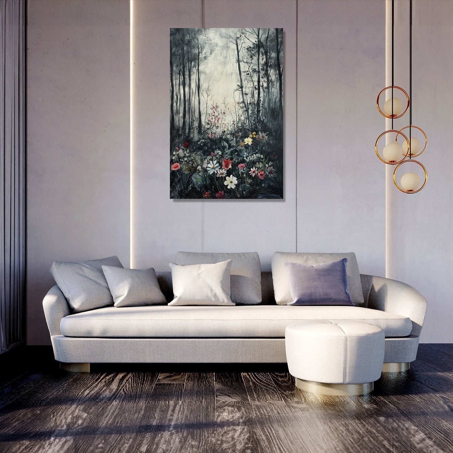 Solemn Spring Awakening Canvas