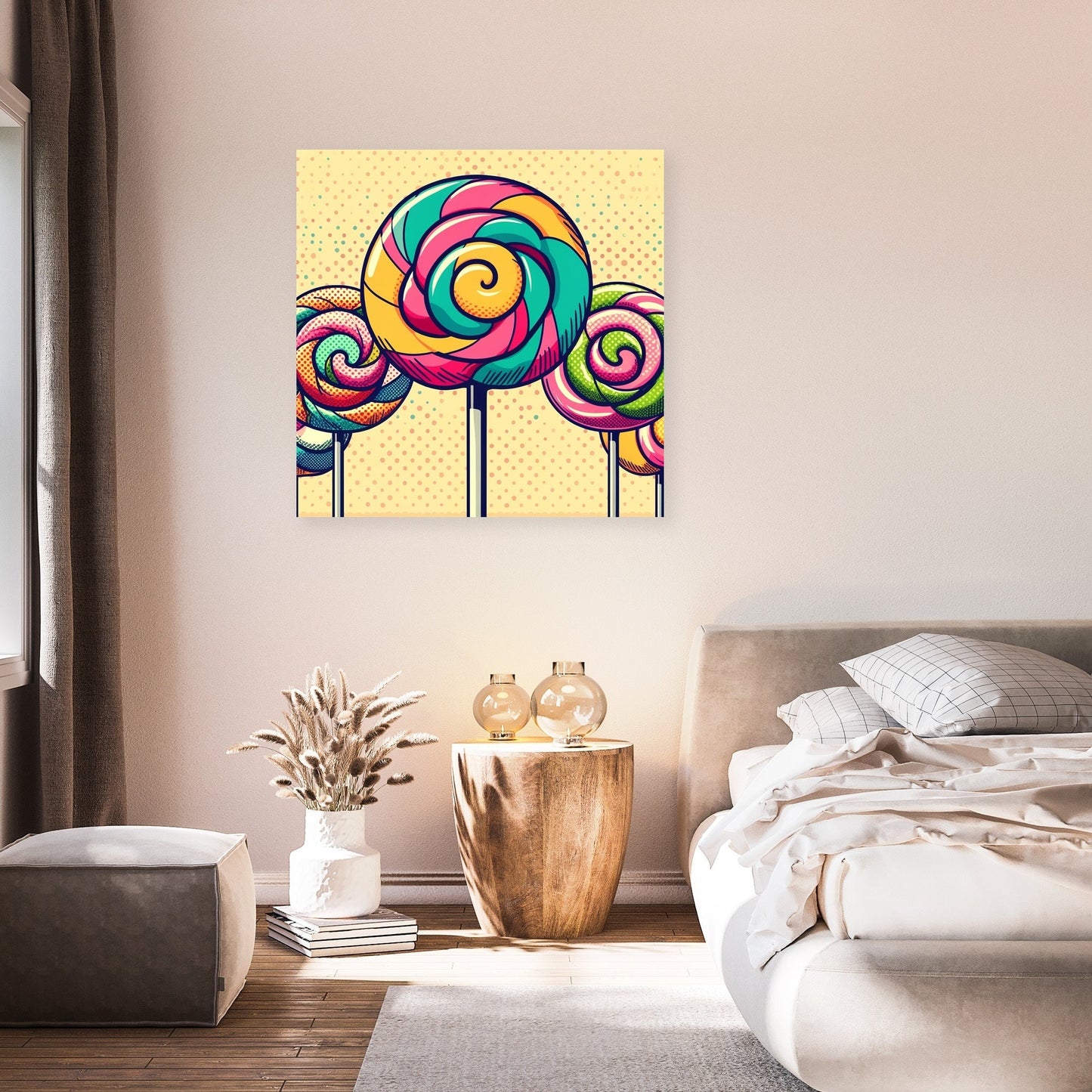 Lollipop Pop Canvas