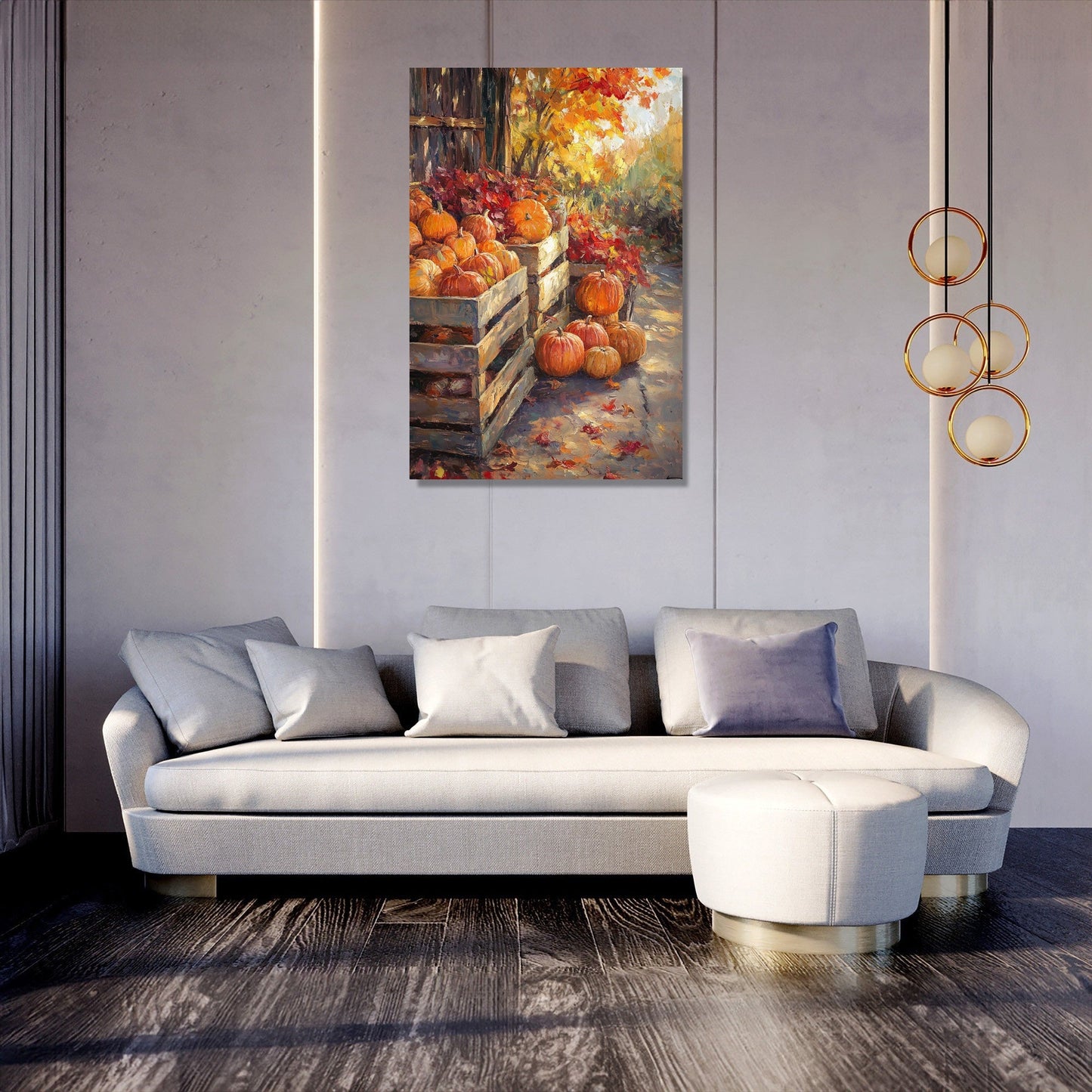 Golden Harvest Memories Canvas
