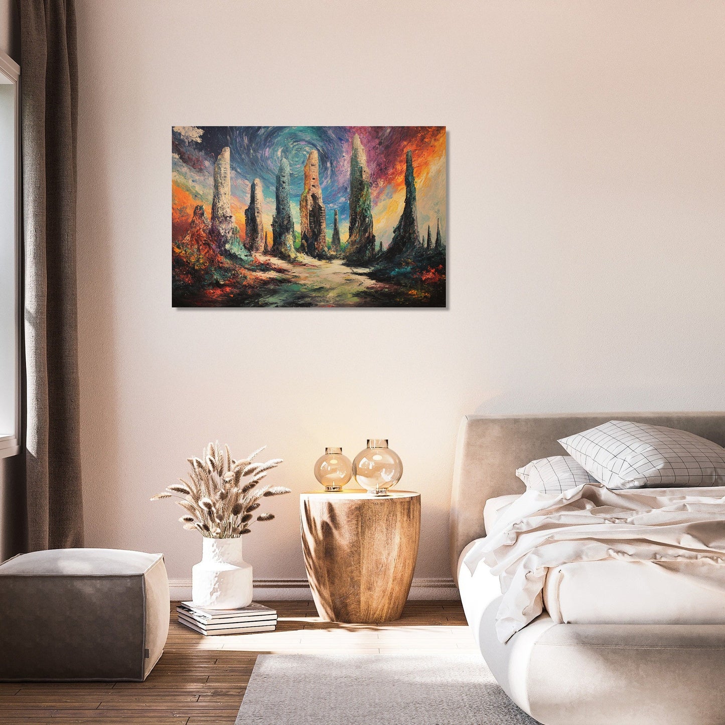 Alien Monument Canvas