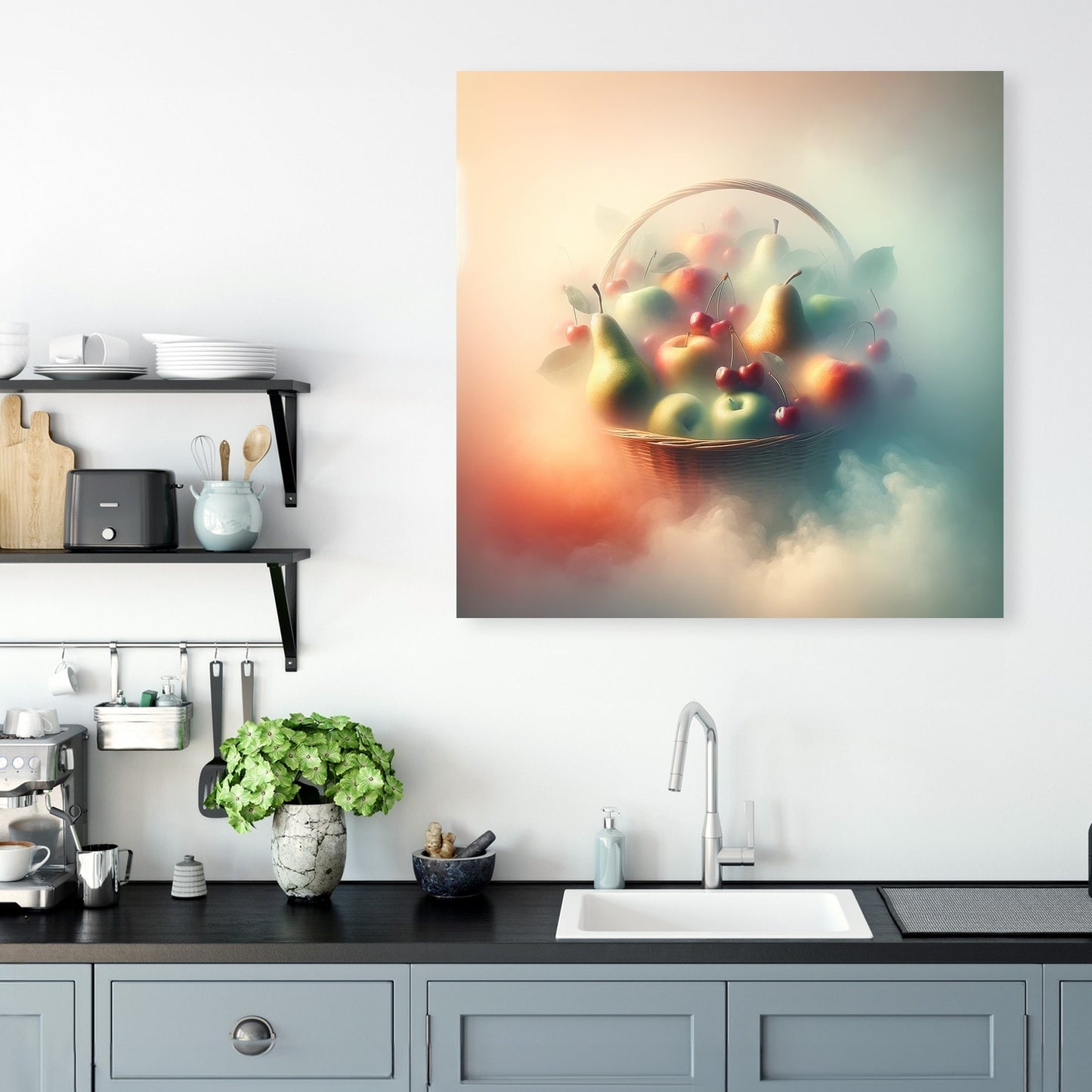 Fruits in the Mist Canvas