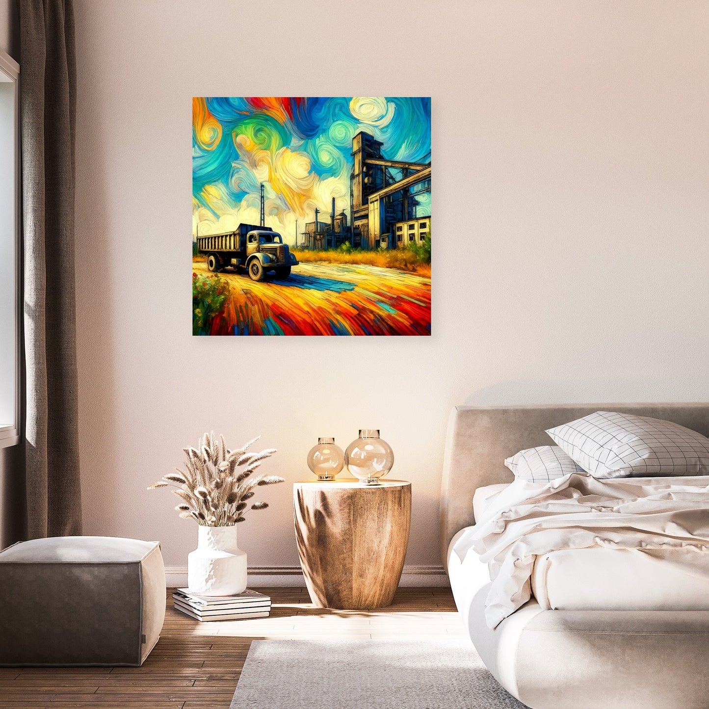 Echoes of Industry Canvas