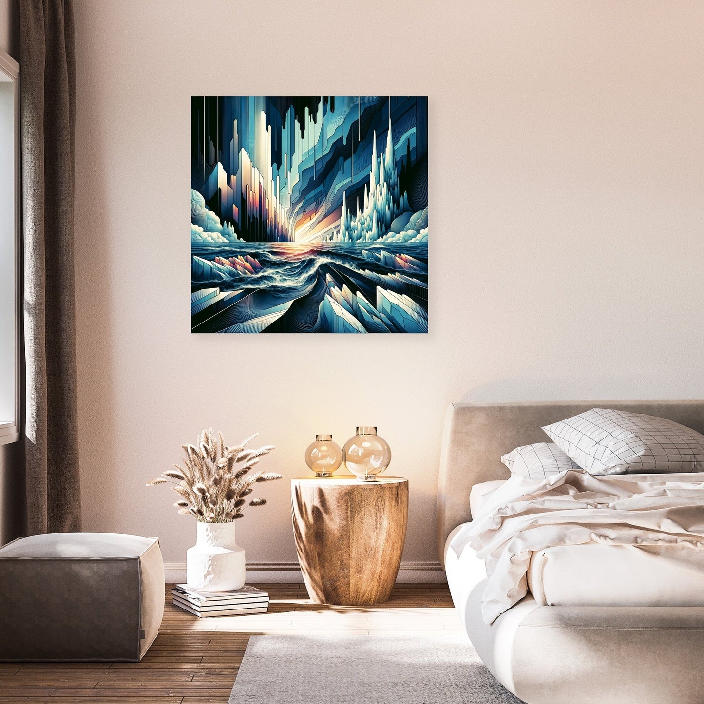 Frozen Waters Canvas