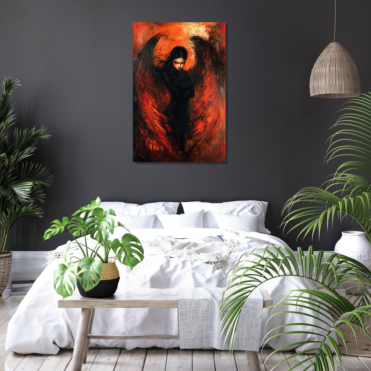 Inferno Monarch Canvas