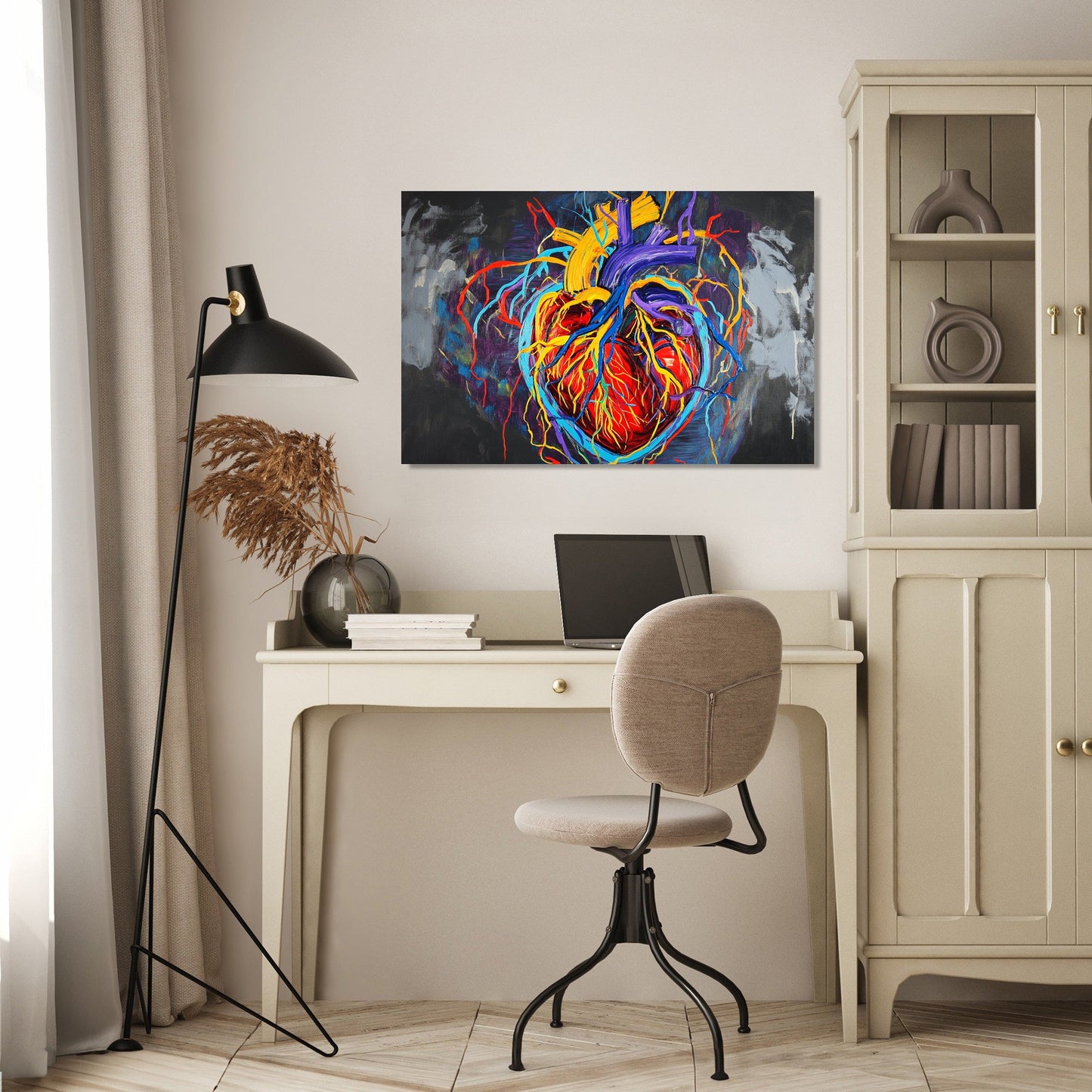 Pulsating Heartbeat Canvas