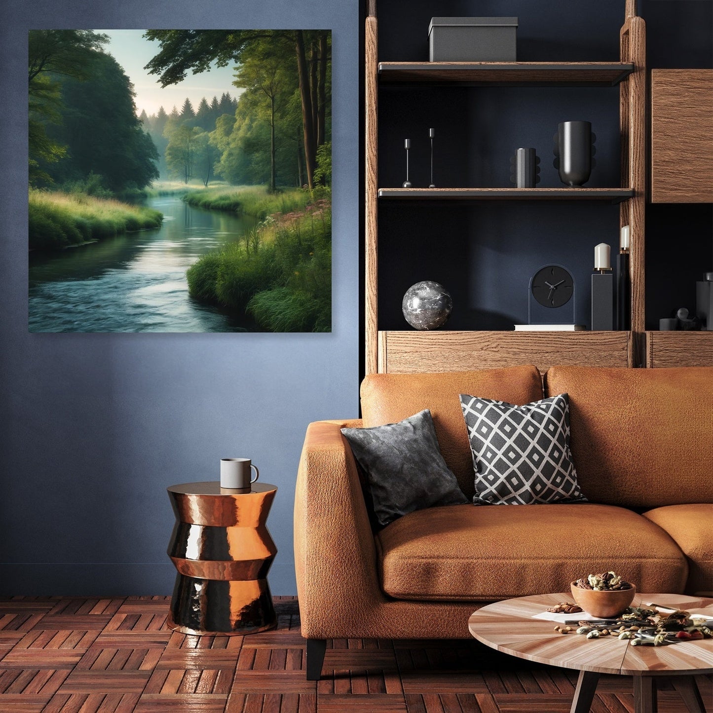 Tranquil River Canvas
