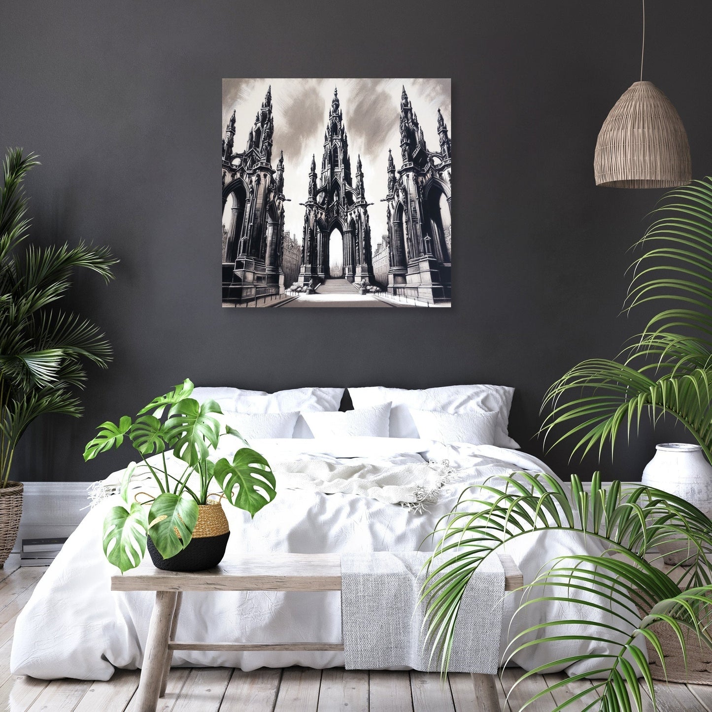 Edinburgh Gothic Elegance Canvas