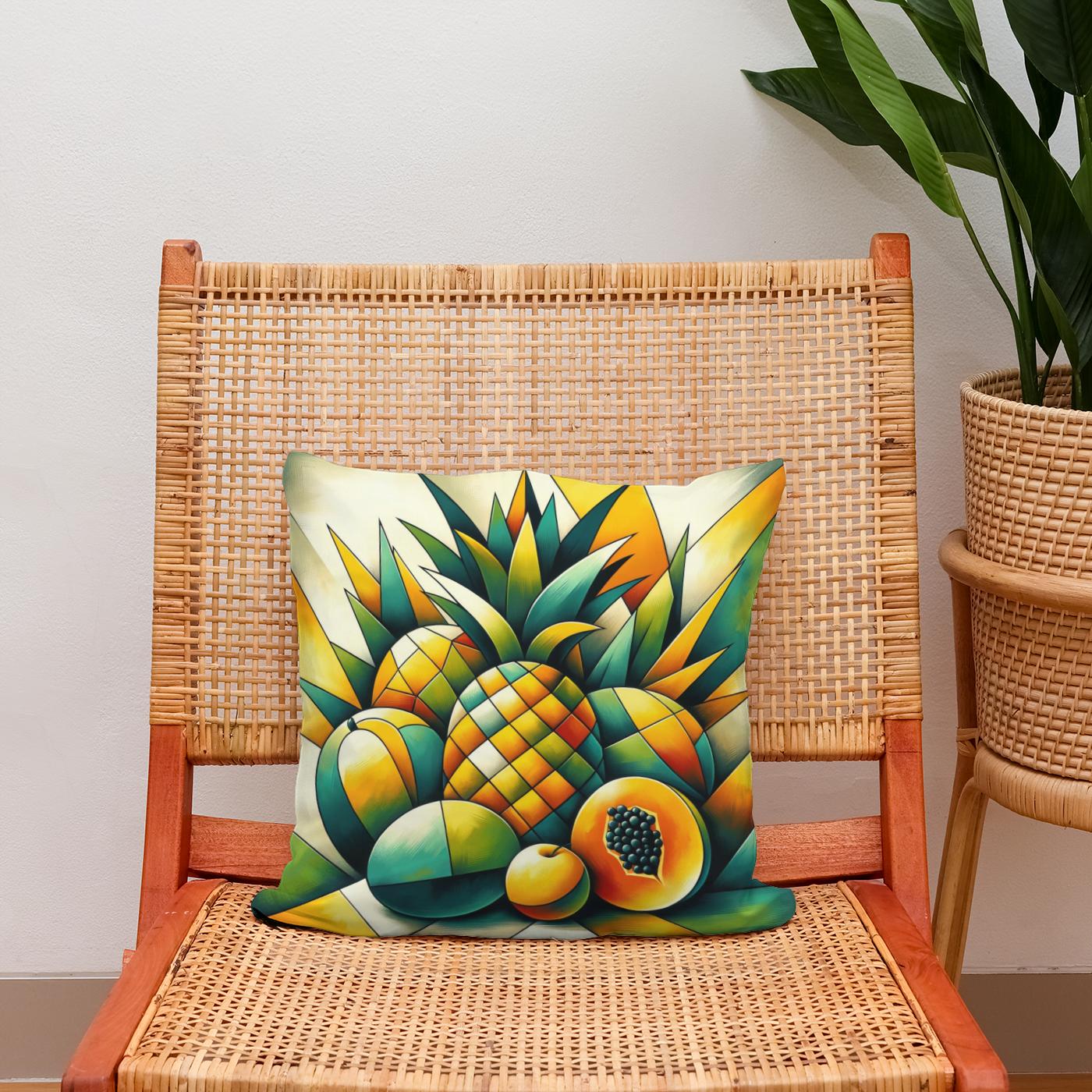 Tropical Tango Cotton Cushion