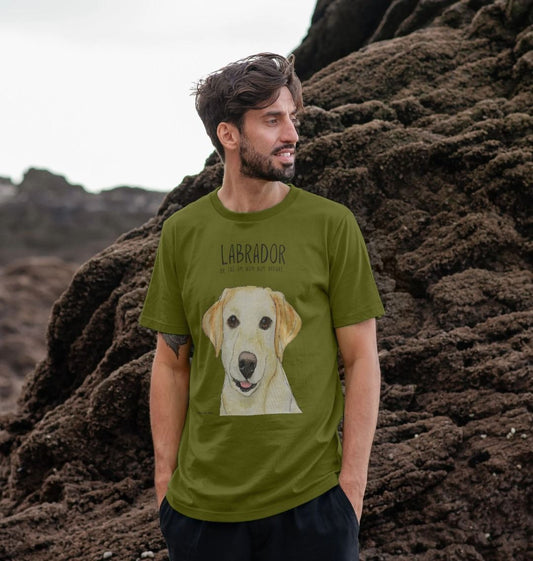 Snack Goals & Tail Wags: The Yellow Labrador Men’s Tee