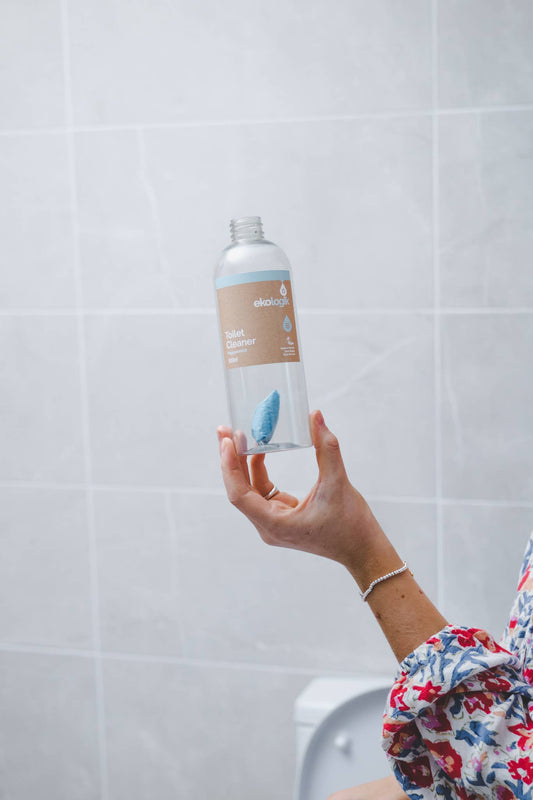 Ekologik Plastic-Free Toilet Cleaner Bottle & Refill Pod | Thickened Formula