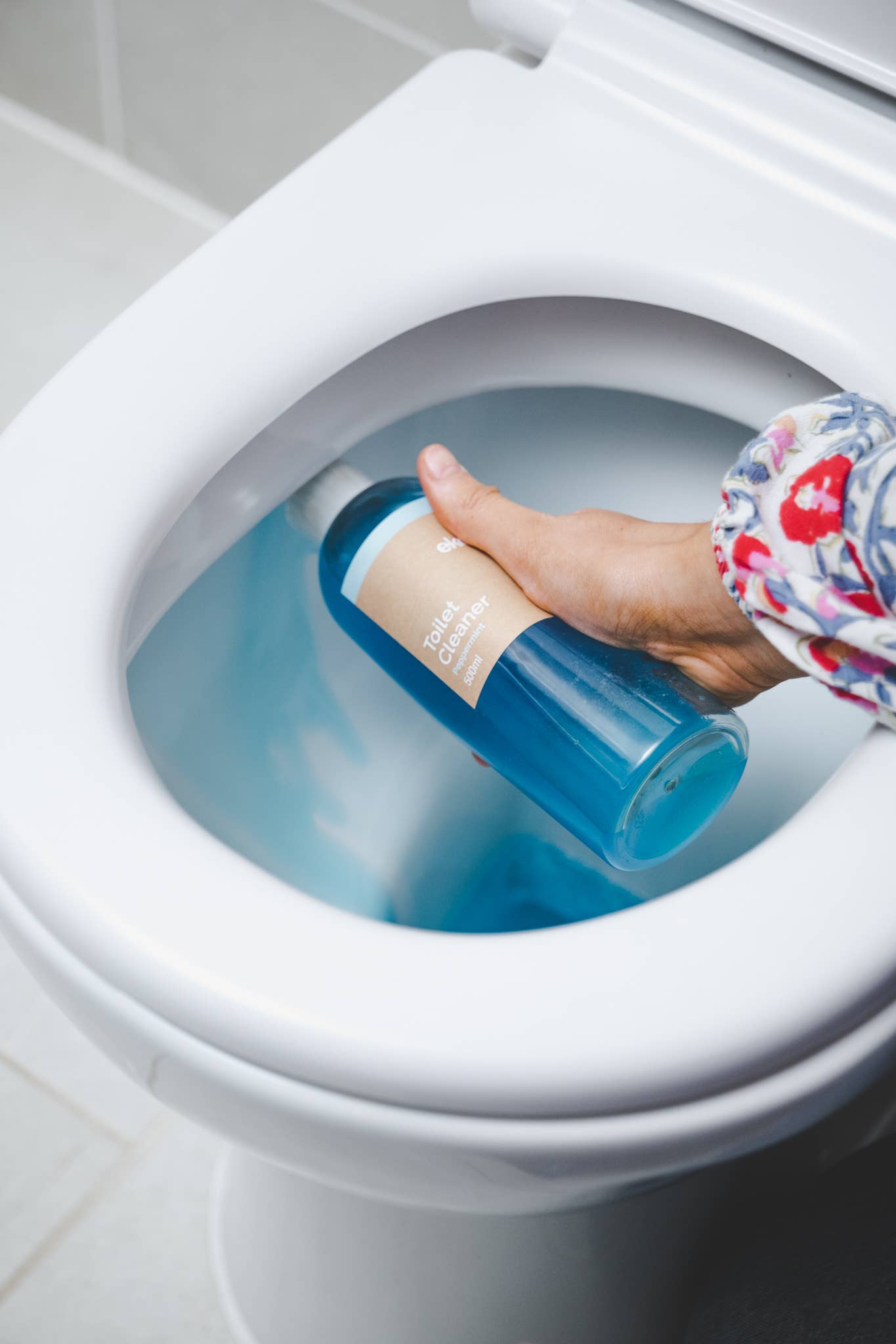 Ekologik Plastic-Free Toilet Cleaner Bottle & Refill Pod | Thickened Formula