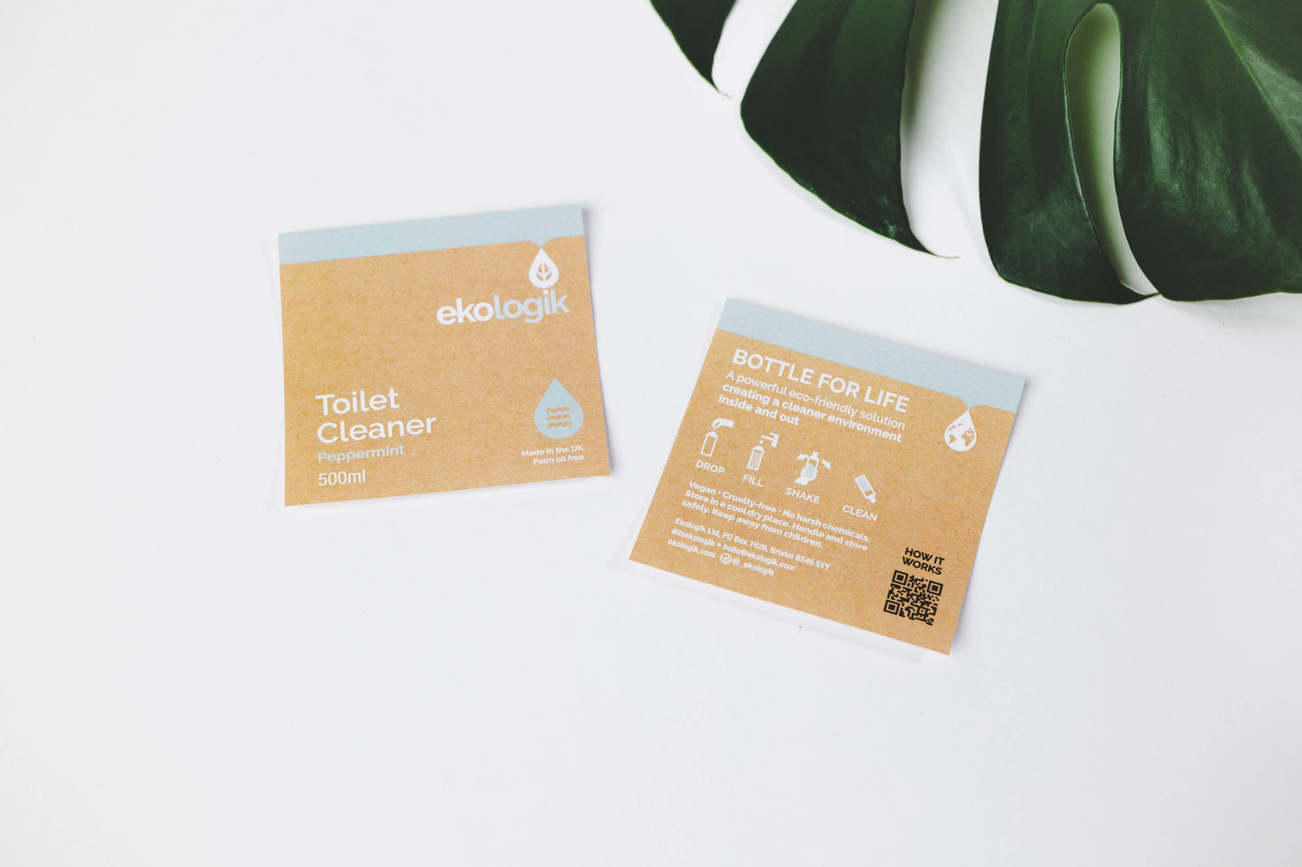 Ekologik Plastic-Free Toilet Cleaner Pods | Thickened Descaler Refills
