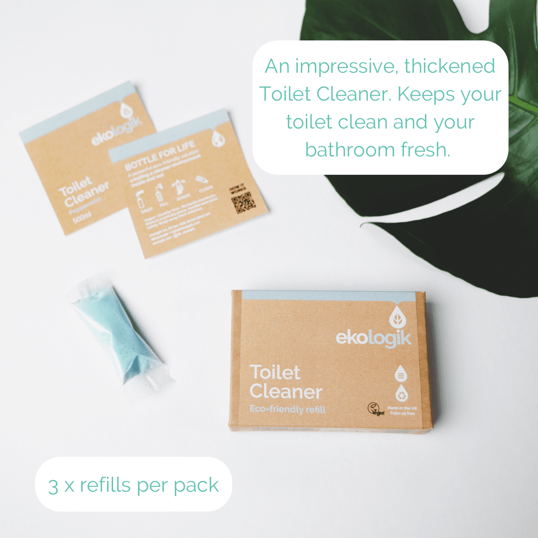 Ekologik Plastic-Free Toilet Cleaner Pods | Thickened Descaler Refills