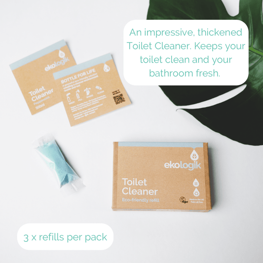 Ekologik Plastic-Free Toilet Cleaner Pods | Thickened Descaler Refills