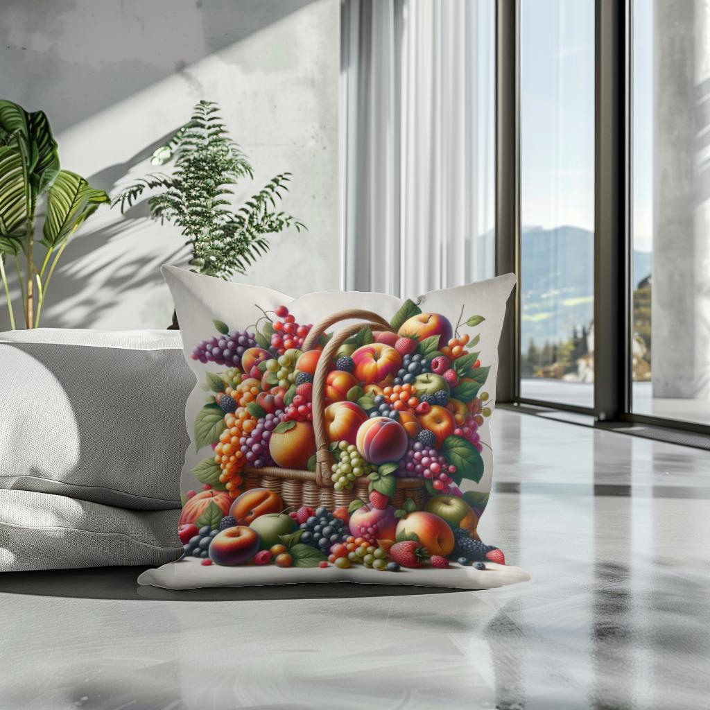 Harvest Bounty Cotton Cushion