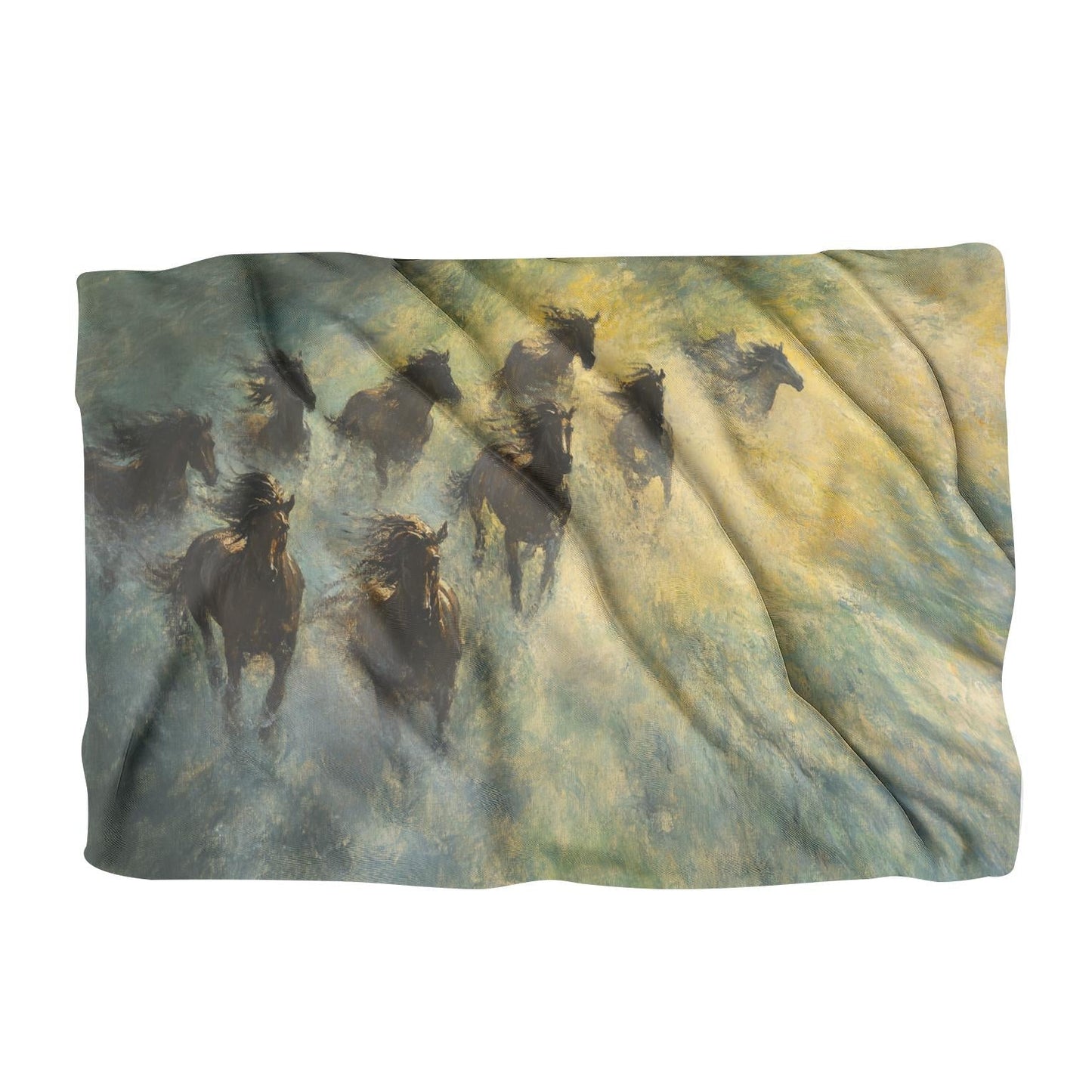 Galloping Horses Blanket