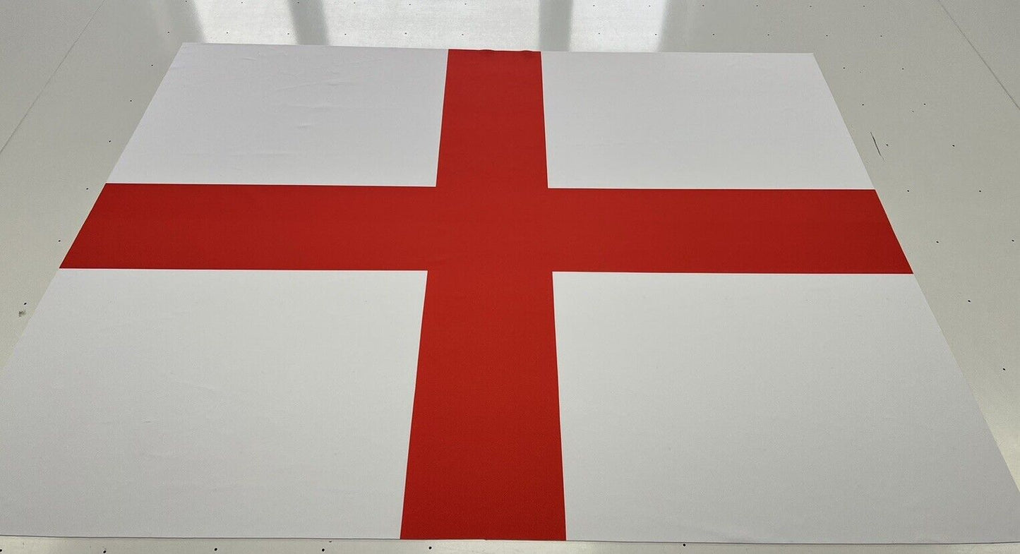 England Flag Print Scuba Fabric