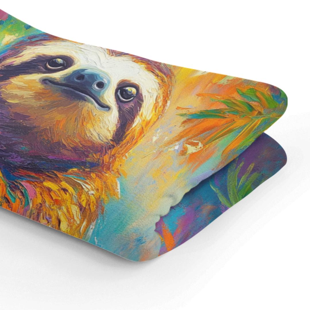 Rainbow Joy Sloth Blanket