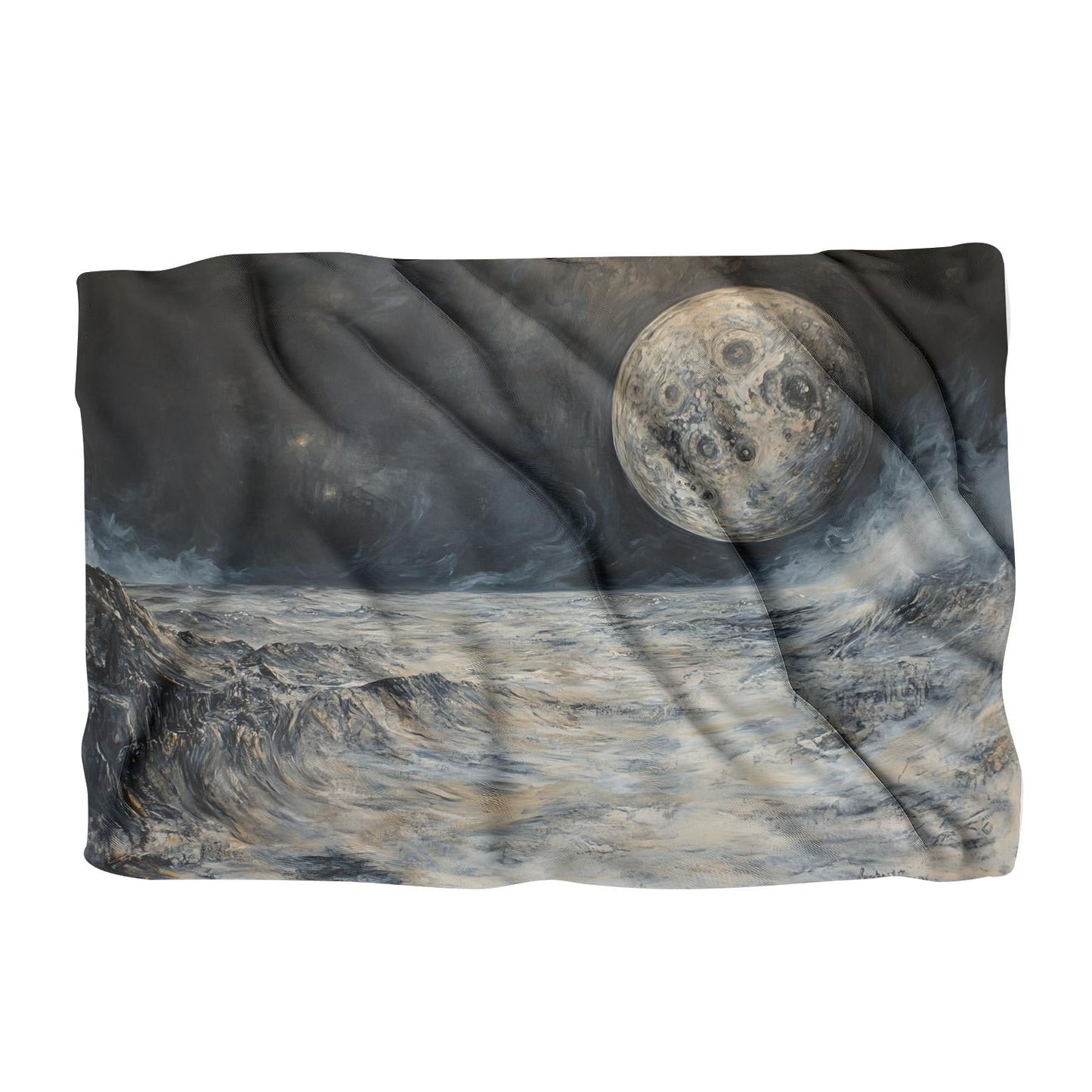 Enigmatic Earthrise Blanket