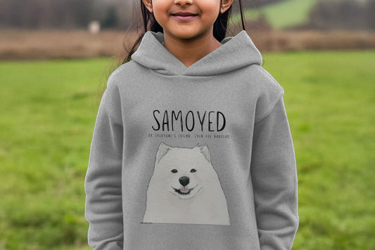The Samoyed Kid’s Hoodie: Snuggly, Fun & Ready for Mischief!