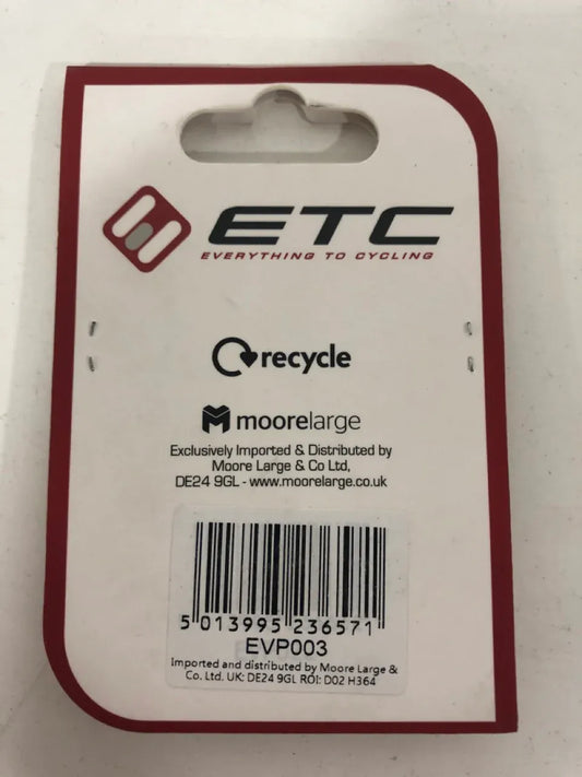 ETC Bullets Valve Caps Schraeder - Green