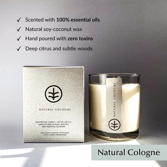 Non-Toxic Organic Candle (Hand Poured)