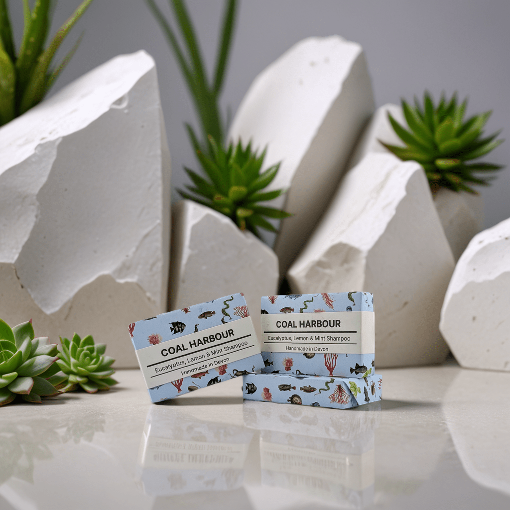 Eucalyptus, Lemon & Mint Solid Shampoo 100g