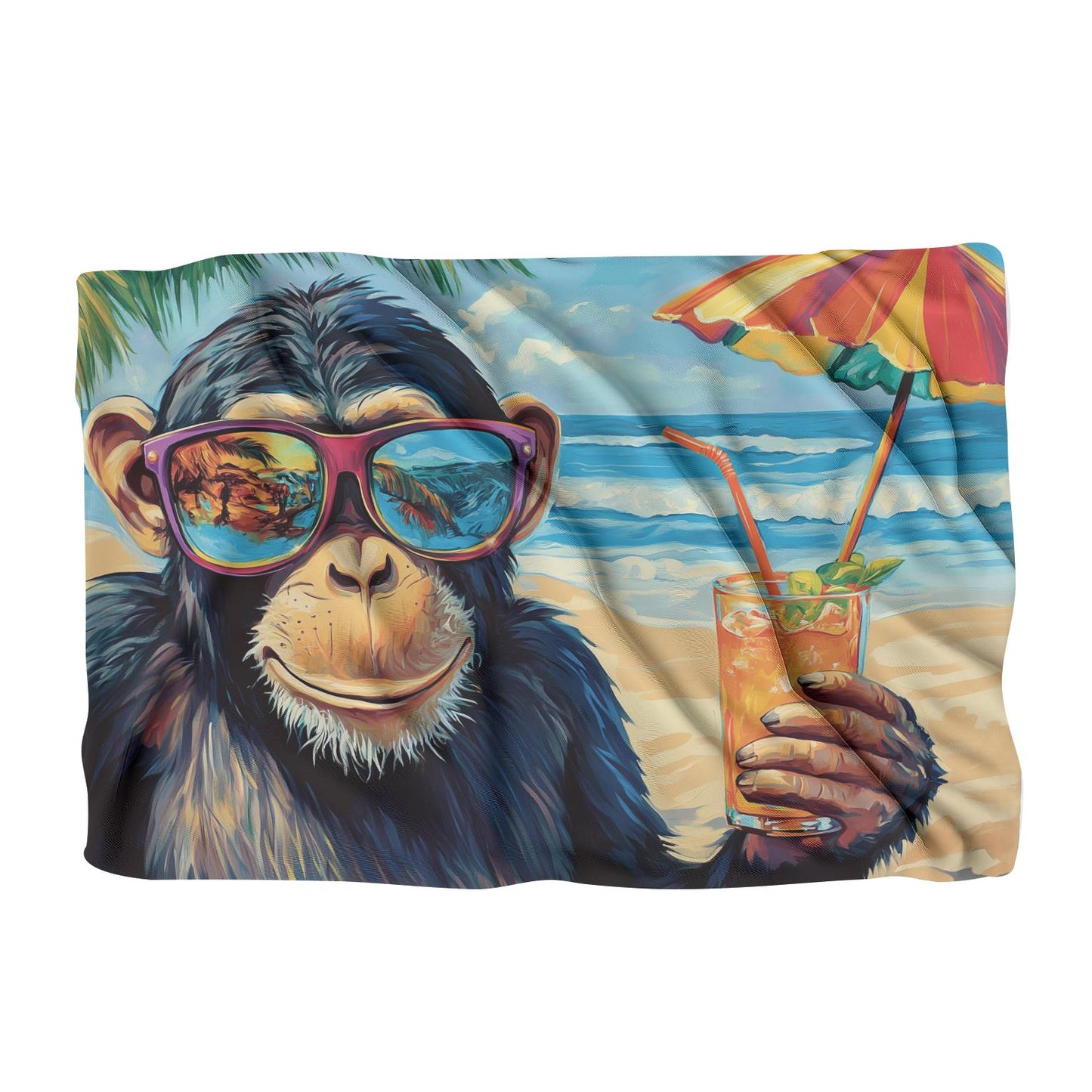 Cheeky Monkey Beach Blanket