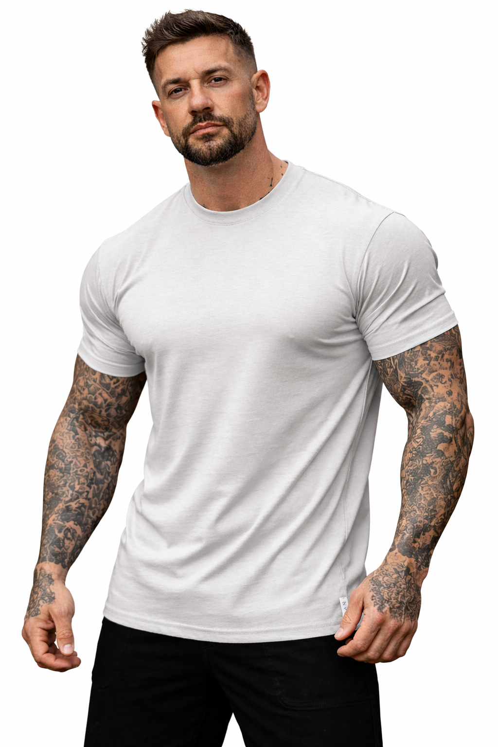NVYSKN Heavyweight Cotton T-Shirt – Regular & Long Fit
