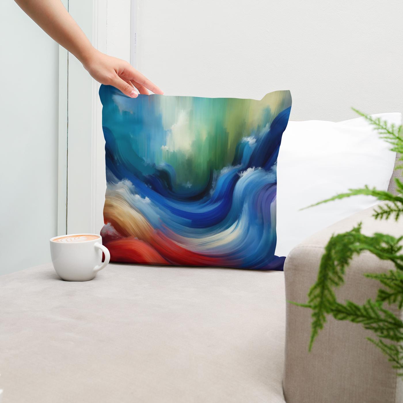 Bold Harmony Cotton Cushion