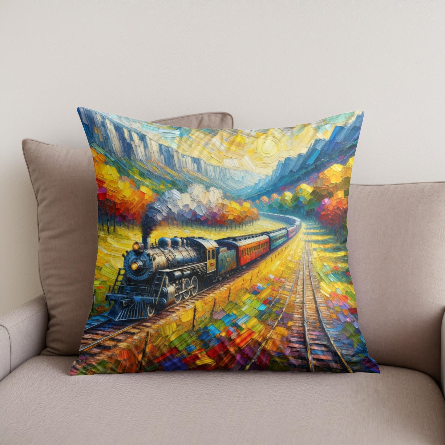 Timeless Journey Cotton Cushion