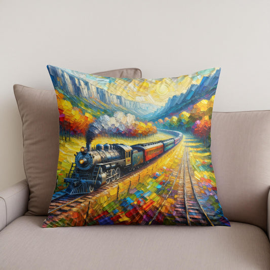 Timeless Journey Cotton Cushion