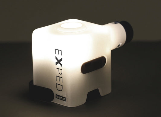 Exped Widget Pump with power bank and light