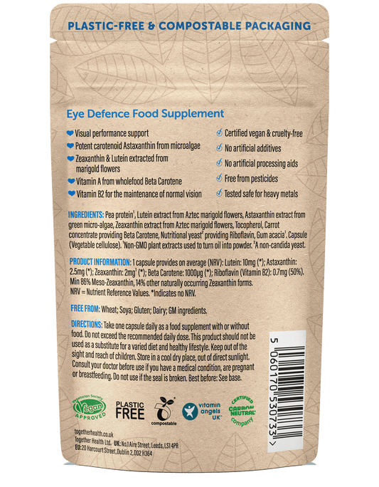 Eye Defence – Eye Vitamins Supplement – 30 Capsules