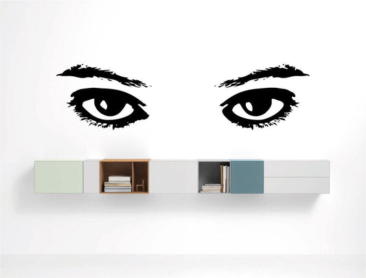 Eye Wall Stickers for Beauty Salons and Modern Interiors