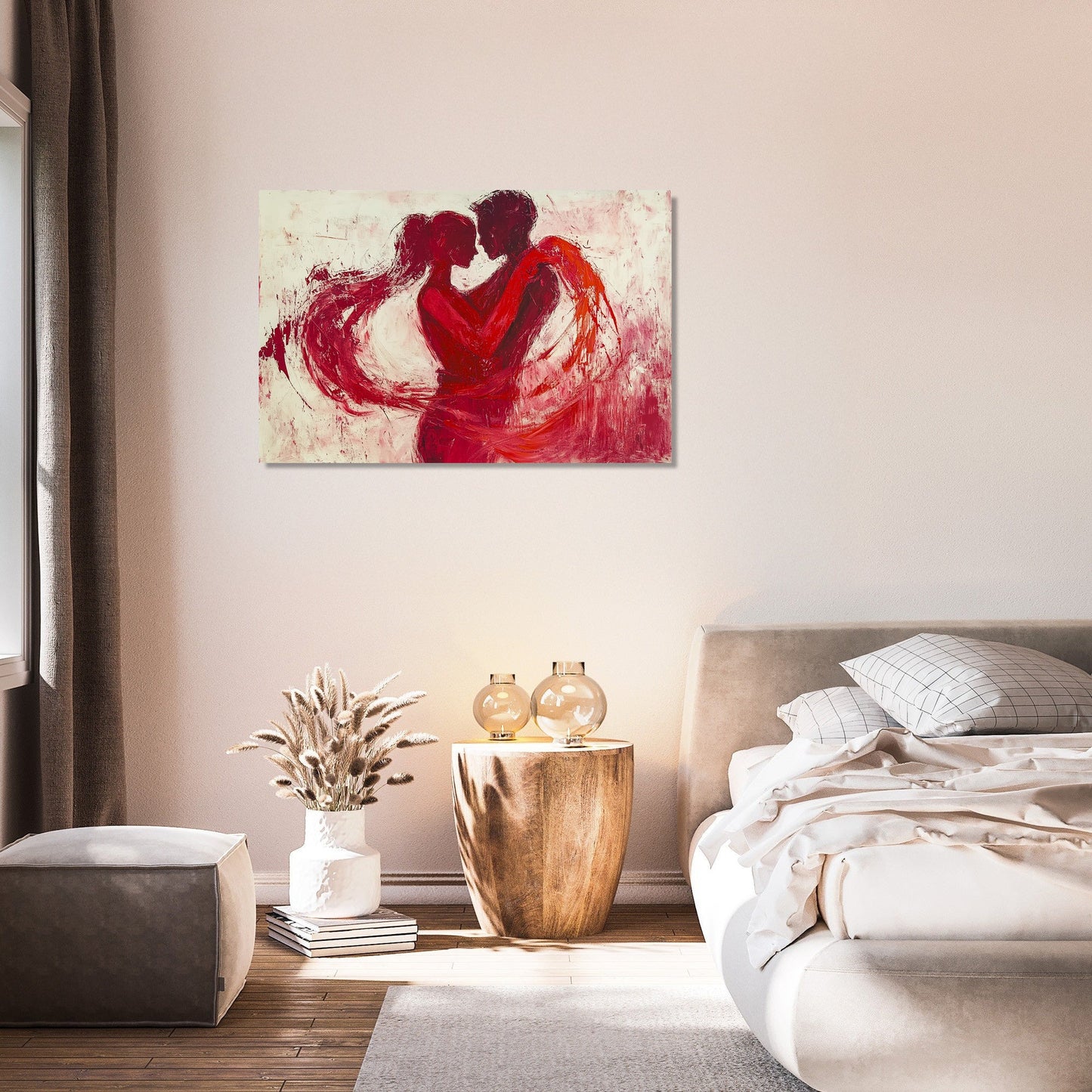 Interwoven Hearts Canvas