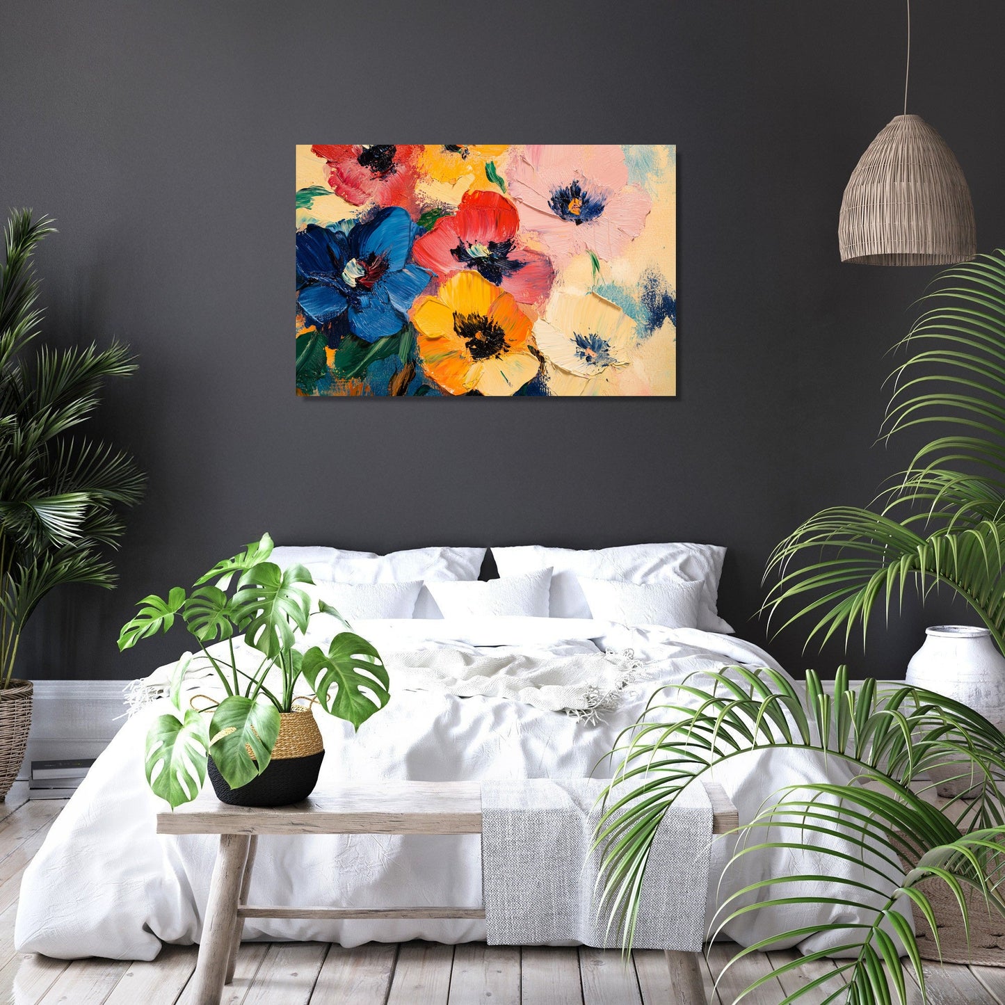 Floral Symphony Canvas