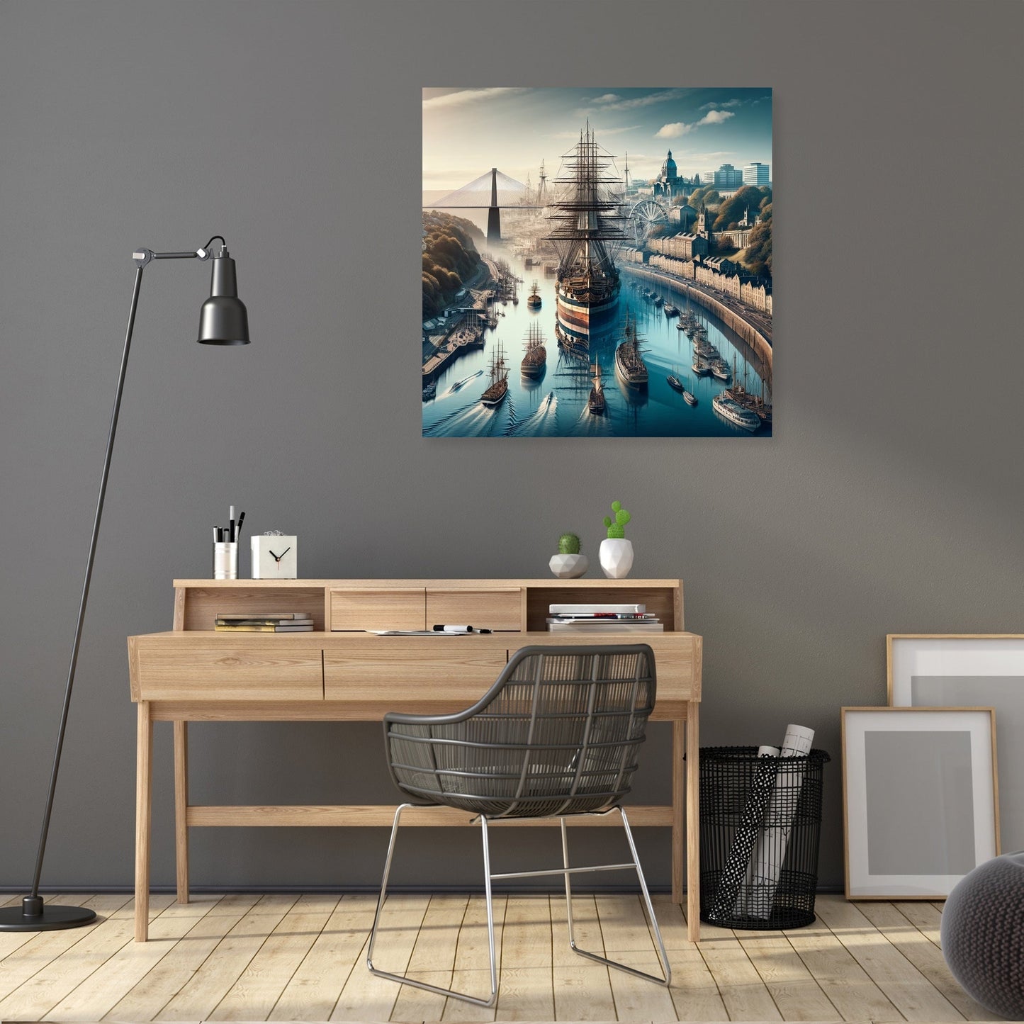 Panoramic Bristol Canvas