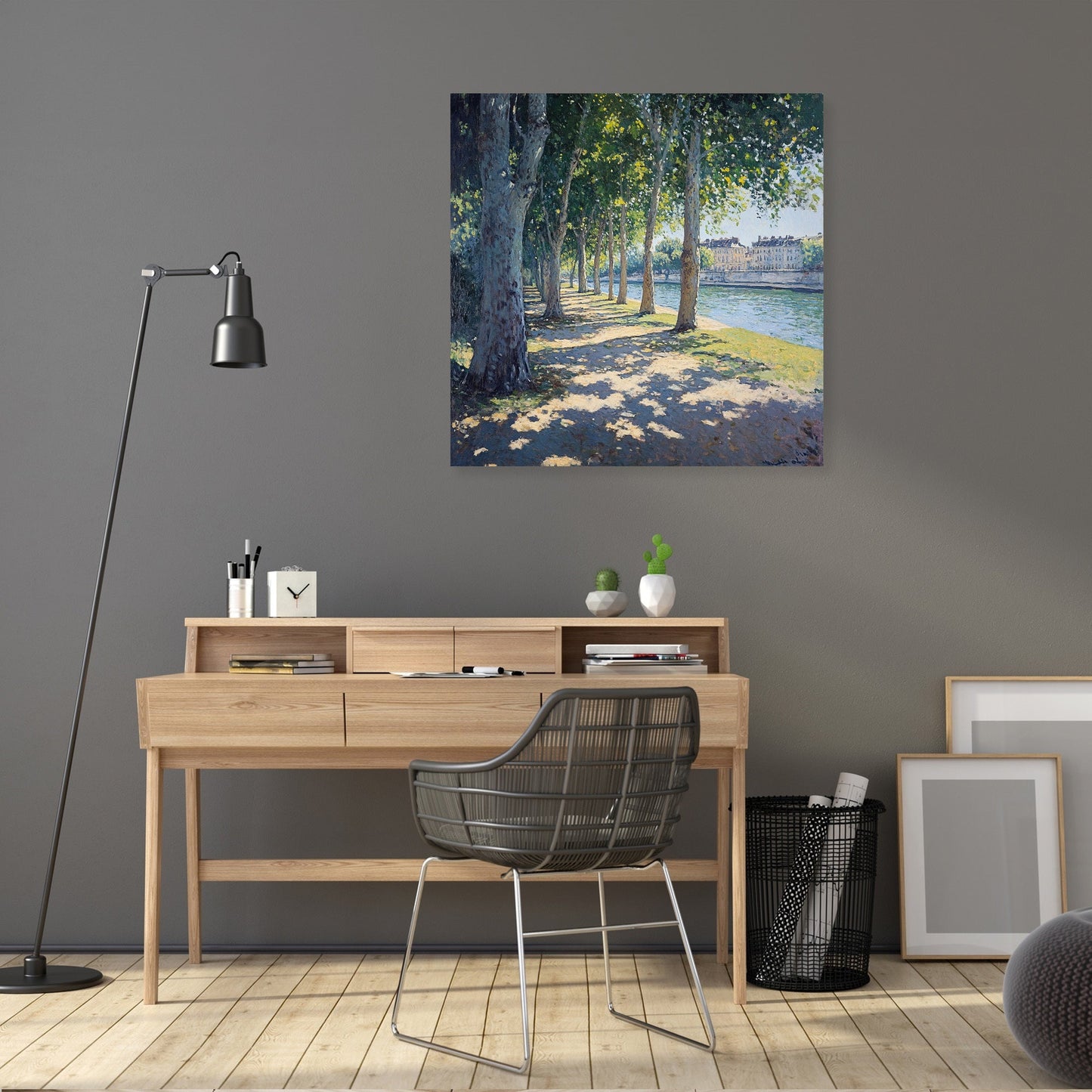 L'Île du Ramier Canvas