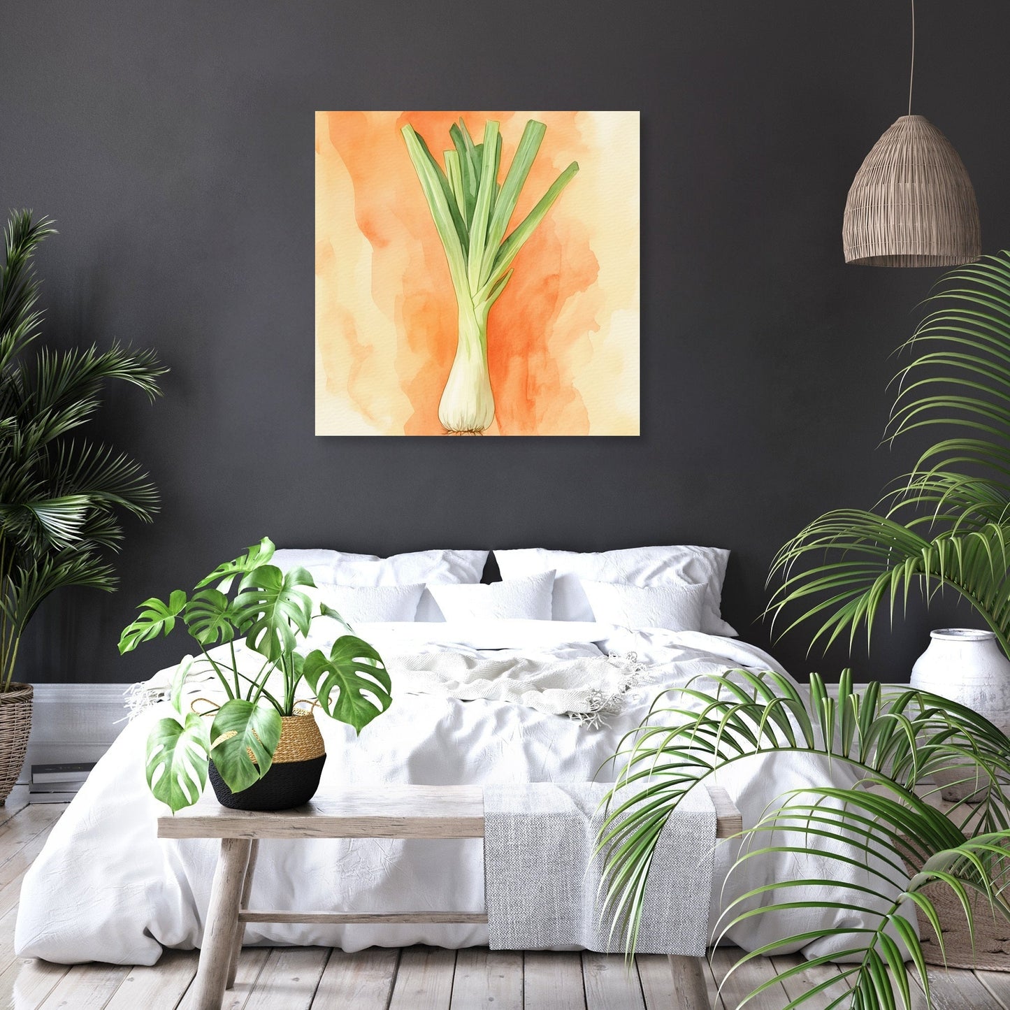 Leek Harmony Canvas